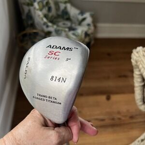 Adams SC Series 814N Faldo 9* Driver Stiff Flex Graphite Shaft RH 44"